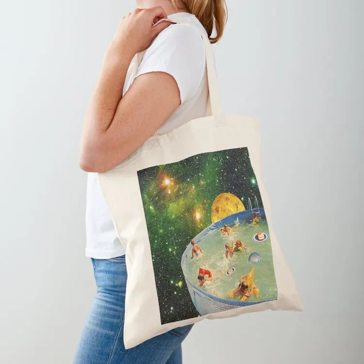 

Screaming Children in Pool Tote Bag Big bag women Candy bags Eco bag large tote