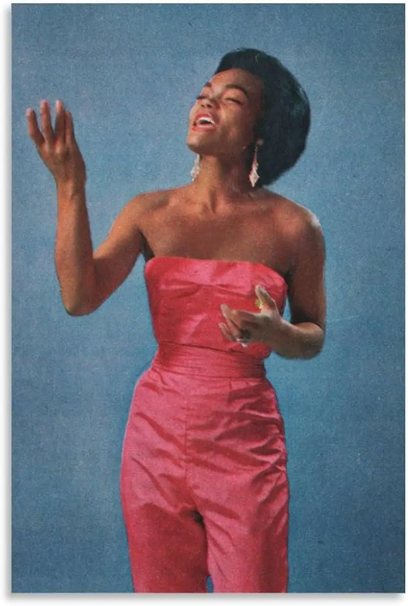 

Eartha Kitt портрет черно-белый винтажный постер с принтом (39) настенная живопись постер холст печать плакаты Ar