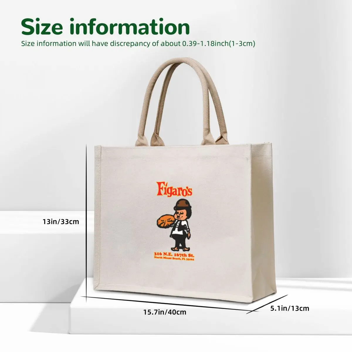 Figaro's Pizza Tote Bag shopping cart bags cute pouch bag tote bags cloth bags shopper bag woman