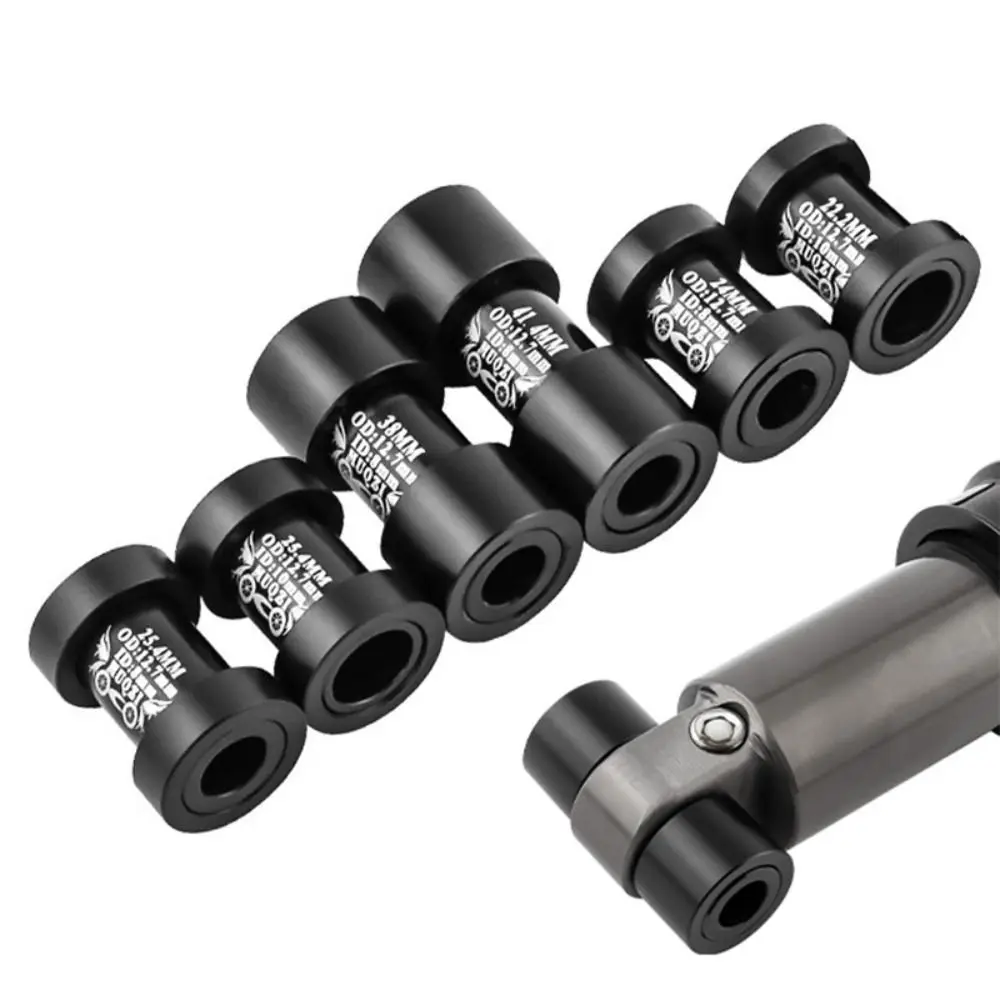 Aluminum alloy Mountain Bike Rear Shock Bushing 22 24 32 44mm Soft Tail DU Bushing 50 52 54 68mm Shock Absorbers Adapter