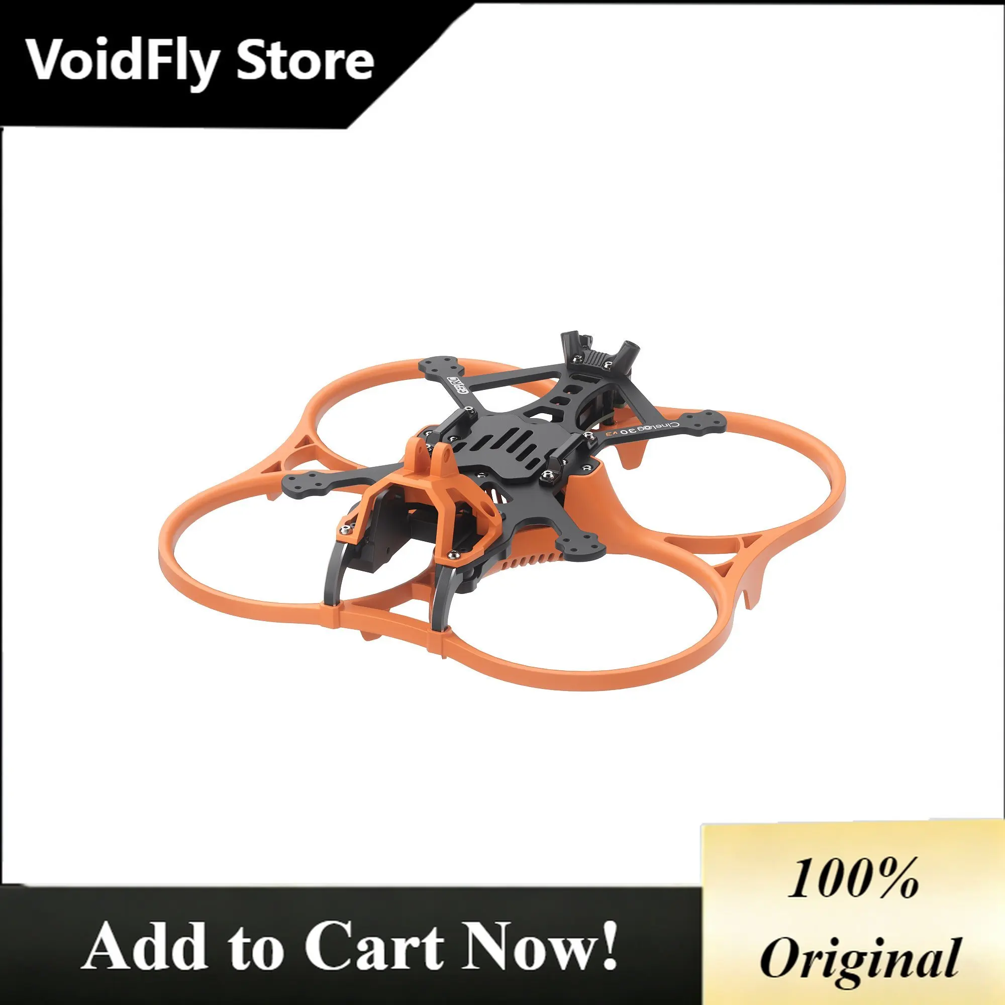 VoidFly GEPRC Cinelog30 GEP-CL30 V3 Frame Kit 3-inch For FPV Racing Drone Parts Compatibility Installation O4 Air Unit PRO
