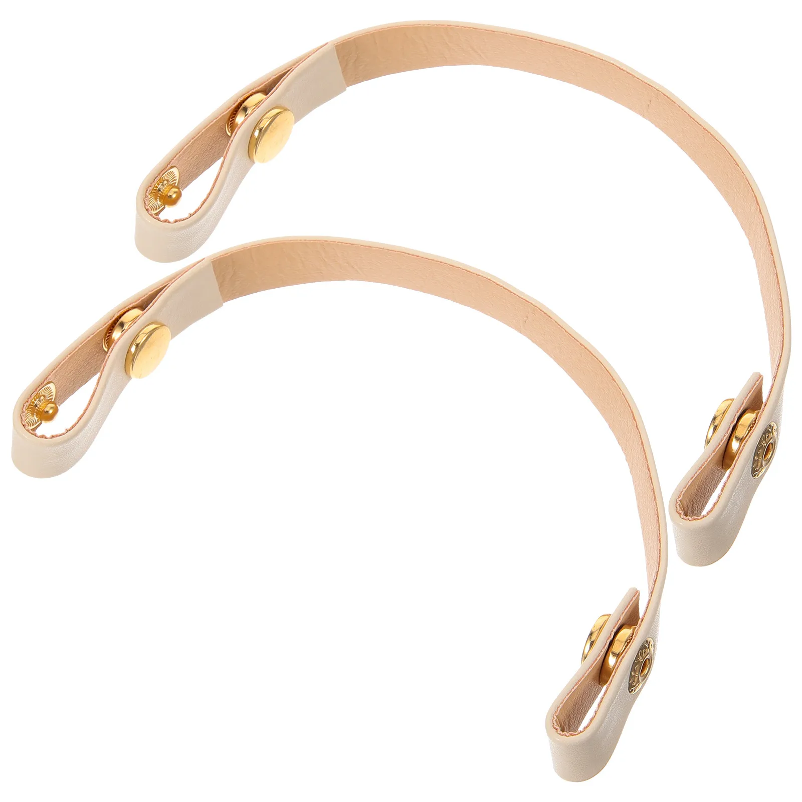 

1 Pair Shoelace Fixing Buckles Adjustable Replacement Straps for Women High Heels Pumps Beige Easy Use Long Service Shoe