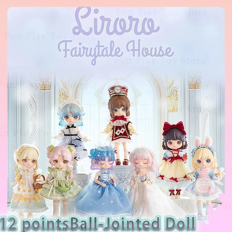 

New Genuine Lilolo Fairy Tale House Series Blind Box Second Generation 12 Points Ball Joint Doll Joint Mobile Doll Handheld Gift