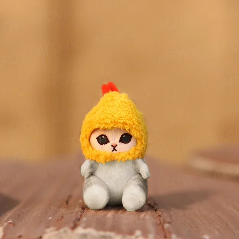12cm Hot Cute Shark Cat Fried Shrimp Cat Plush Doll Pendant Doll Beautiful Room Car Bag Decoration Pendant Opening Holiday Gift image 6