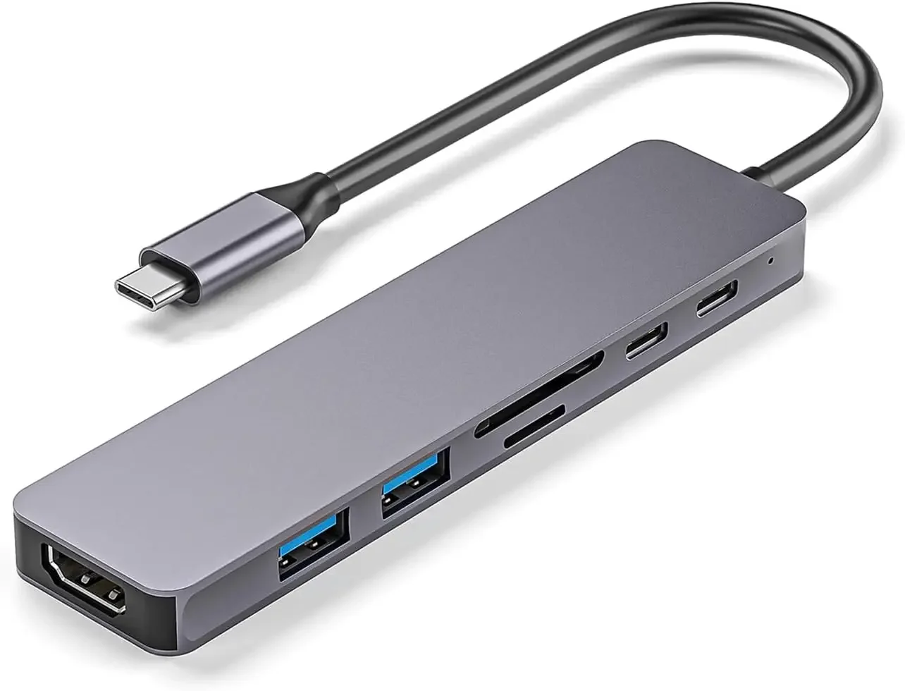 

USB C Hub Adapter with 4K Port 100W Power Delivery Type Female Data