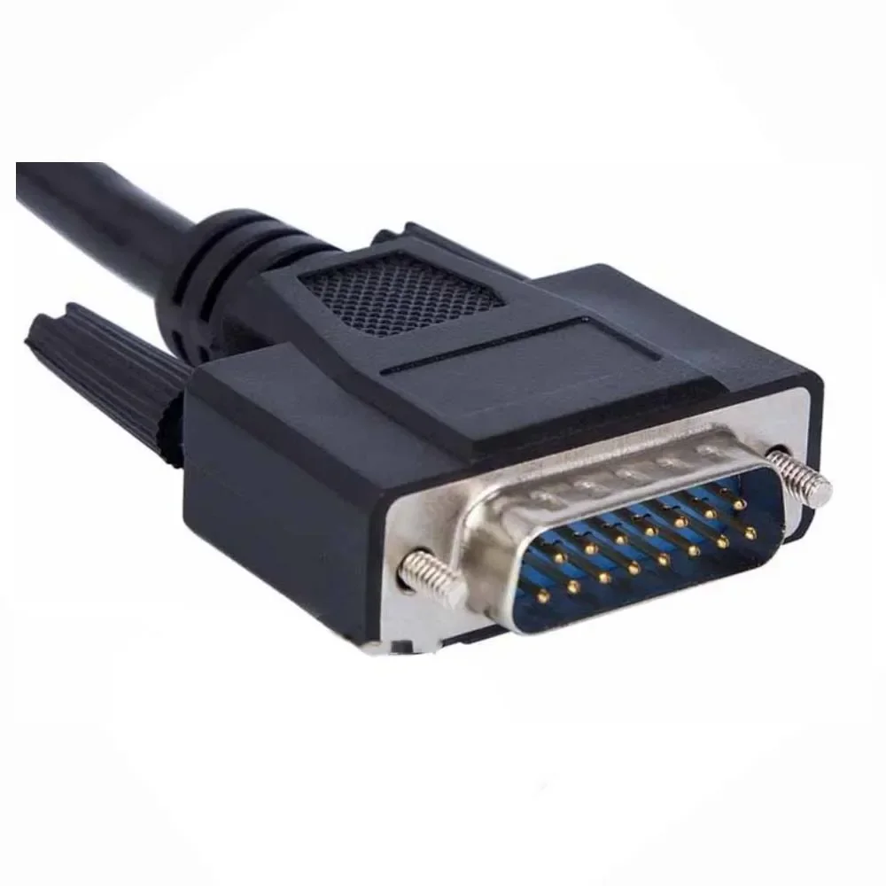 Hot 150CM OBD 2 OBD2 Male To DB15 Male OBDII OBD II Cable Suit for FG TECH V54 Main Cable Car Connector Extension Cable