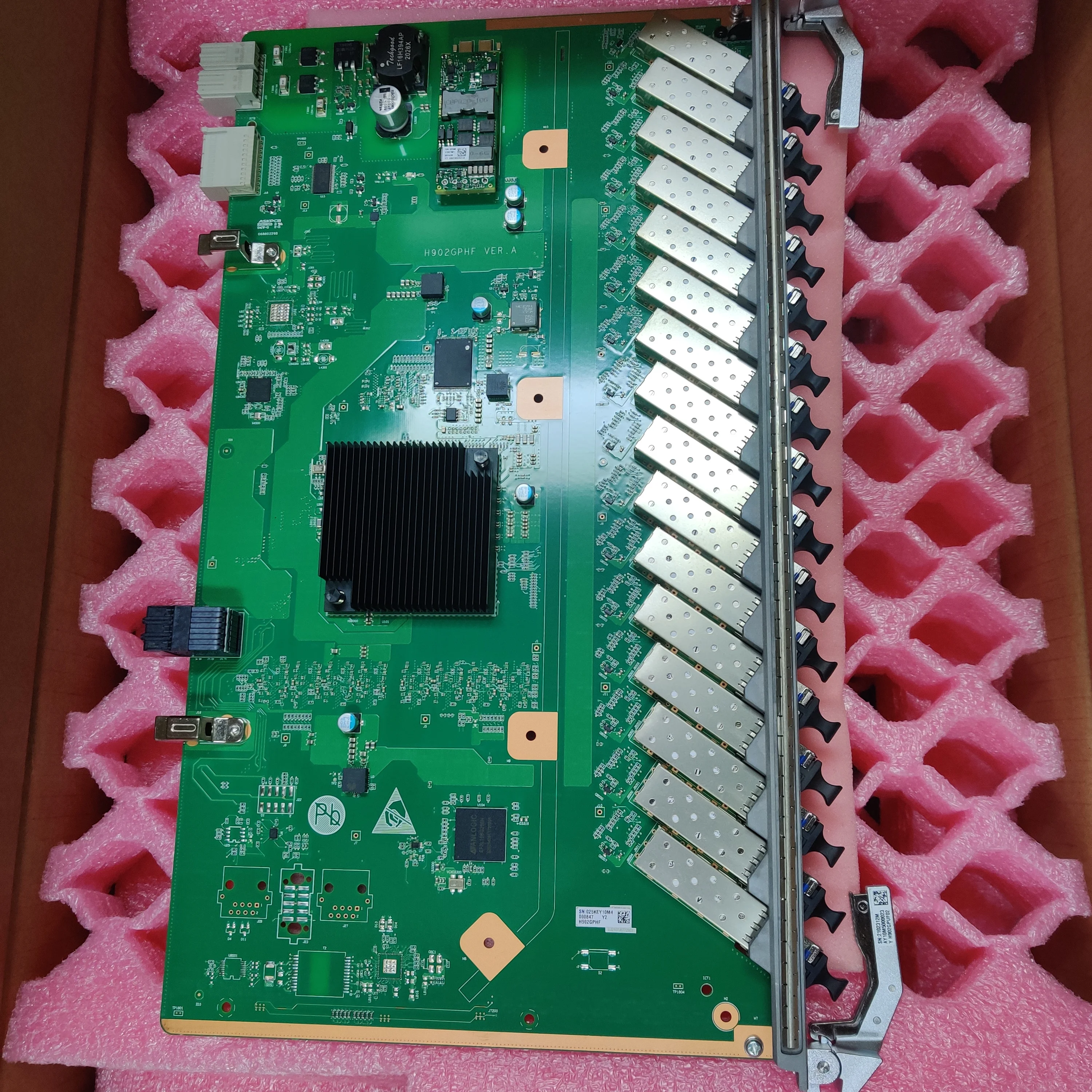 Новая оригинальная плата Huaweiw GPUF PON, MA5800 OLT, 16-портовая гигабитная/10-гигабитная сервисная плата