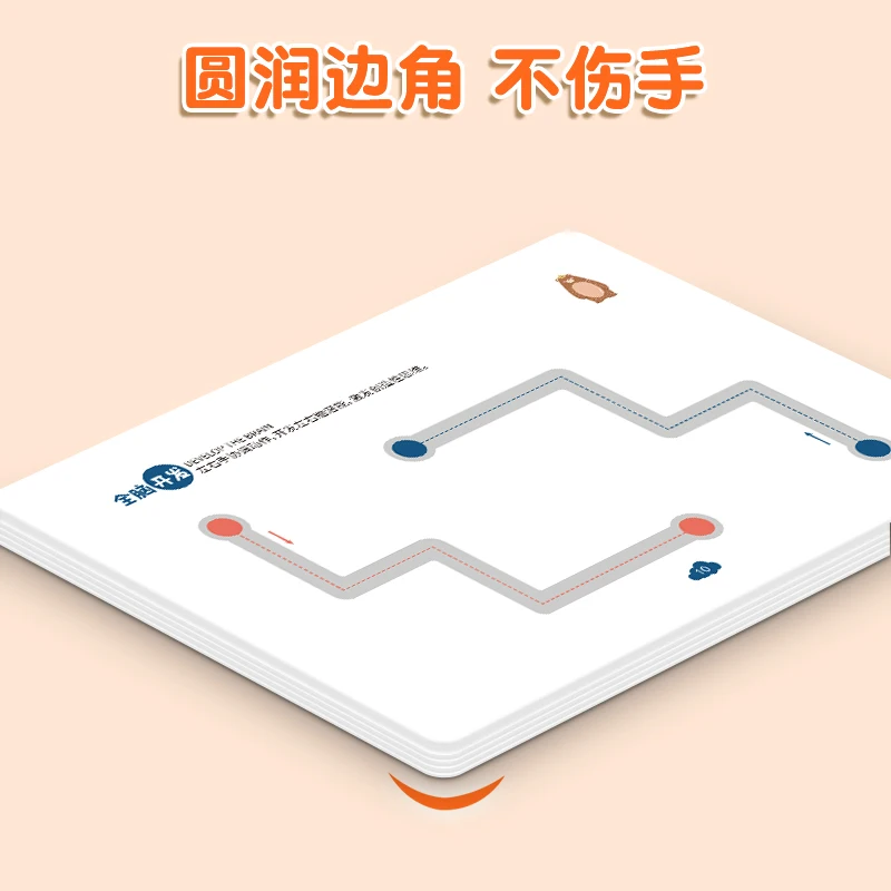 Pen Control Training For Children's Whole Brain Development Practicing Calligraphy Number Drawing Fun Calligraphy Practice Book