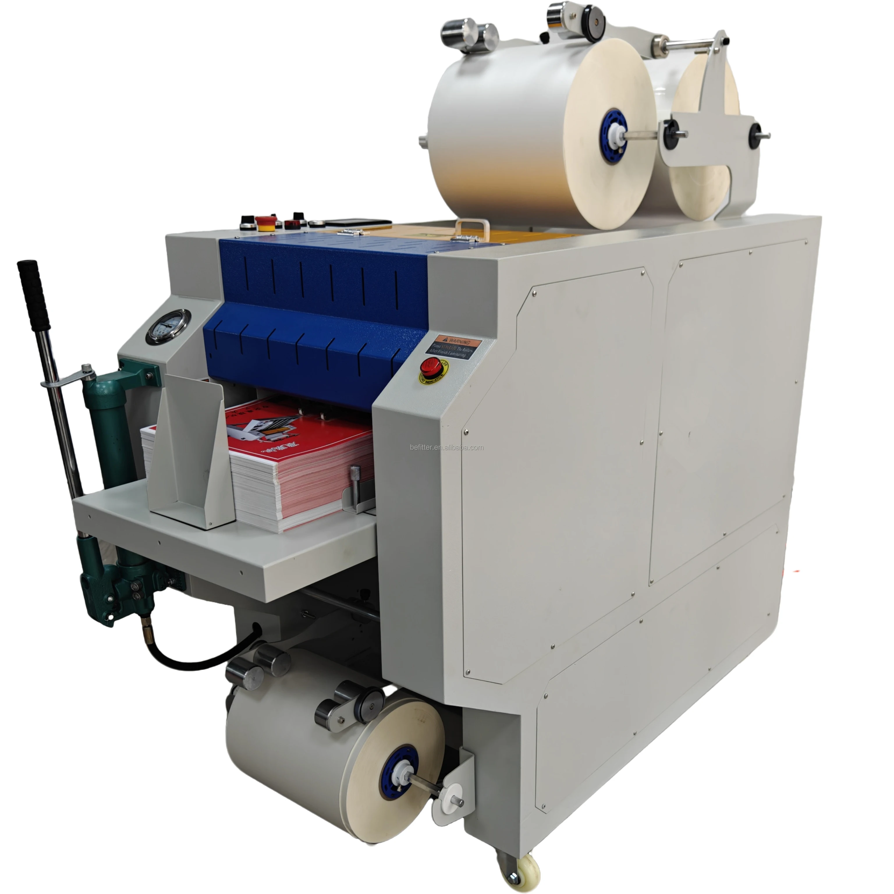 Fully Automatic Double Side 14.5 Inches Hydraulic Intelligent Film Laminating Machine