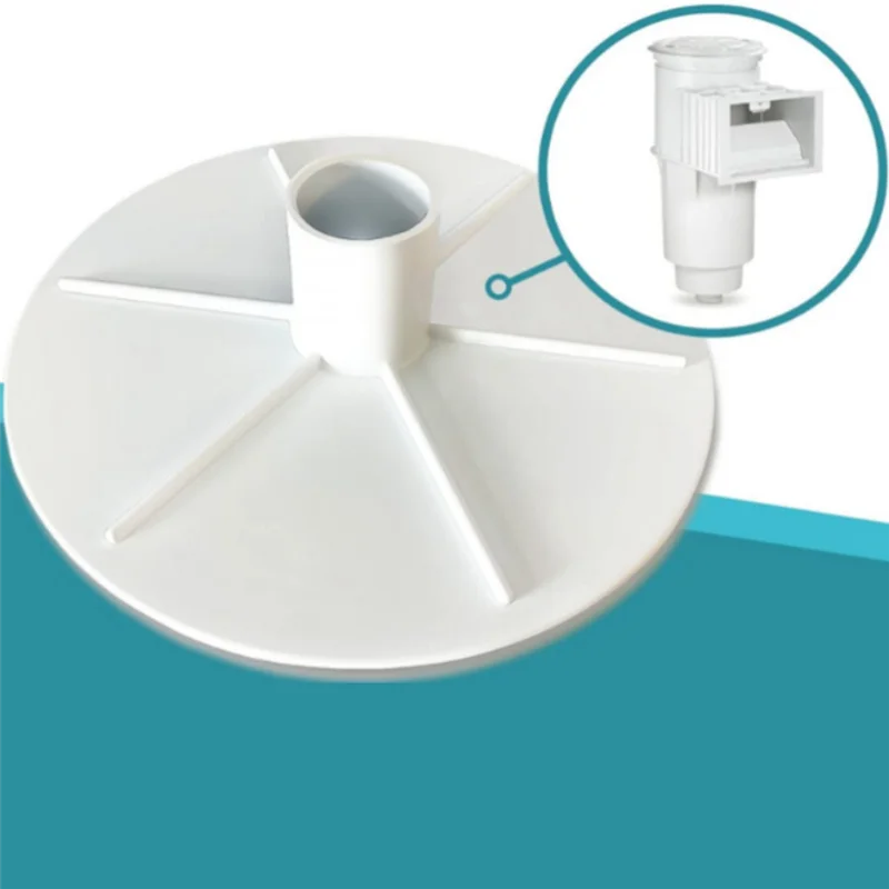 Couvercles de couverture de pont d'écumoire 8 pouces, couverture d'aquarium d'étang, couvercle de filtrage de piscine avec trou, pièce de rechange de remplacementb64b