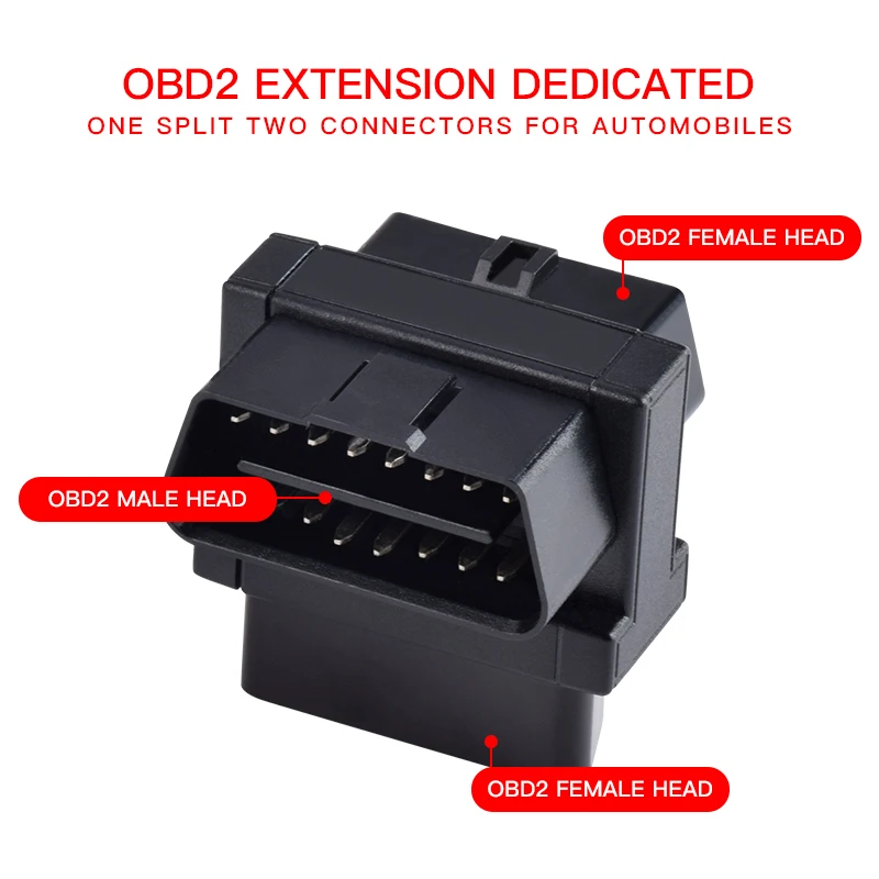 자동차 Obd 1 분 2 연장 코드, 1 분 3 분 와이어 장치, 자동차 컴퓨터 암수 16 바늘 16 코어 어댑터