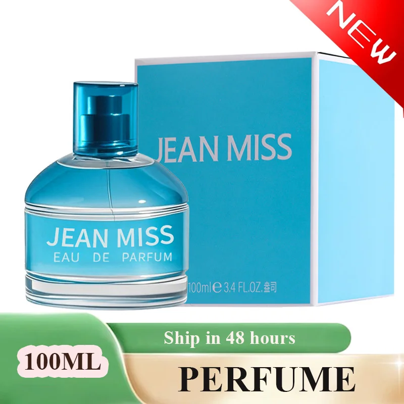 

JEAN MISS 100ml Women's Perfume Floral Fruity Fragrance Long Lasting Eau De Parfum Fresh Irresistible Date Body Spray Gift