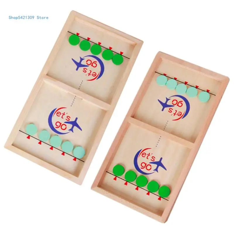 

85WA Fast Sling-Puck Game Paced Table Hockey Game Interactive Chess Toy