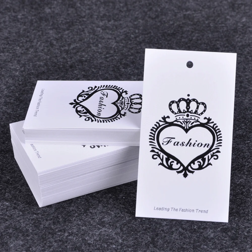 500Pcs Royal Printed Hangtag for Clothes