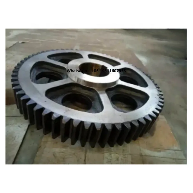 

Customize Large Gear Wheel Heavy Transmission Gear Parts Casting Large Gear Wheel