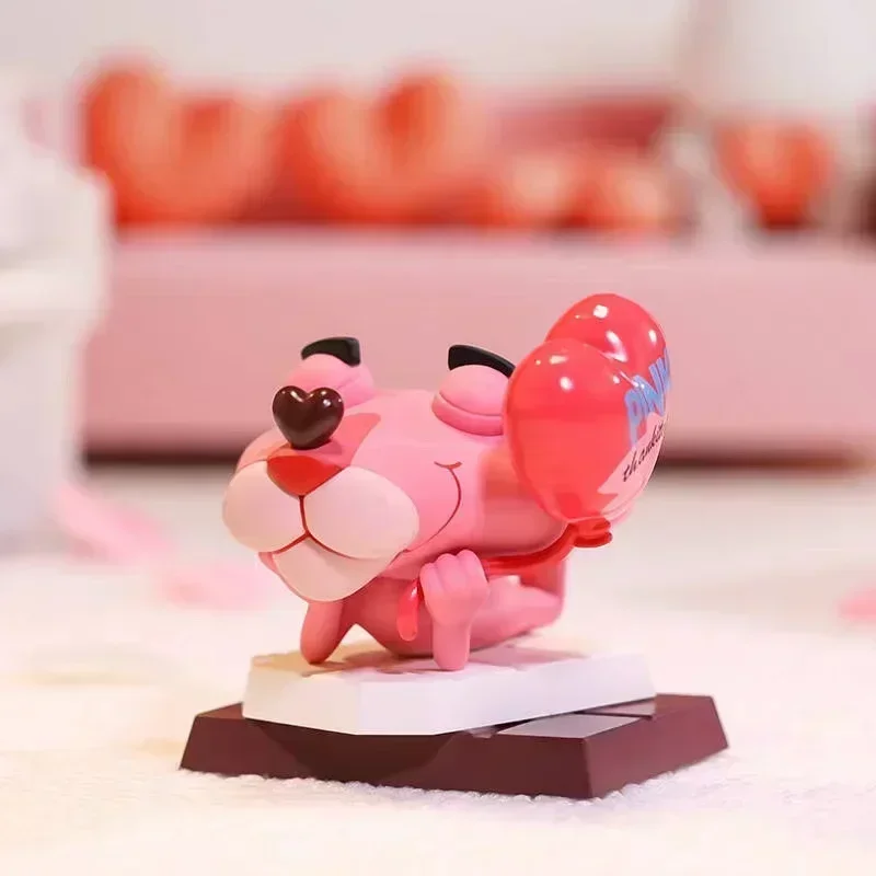 

POP MART, серия «Розовая пантера, исповедь», слепая коробка, сумка для догадок, загадочная коробка, игрушки, кукла, милые аниме-фигурки, украшения, подарок