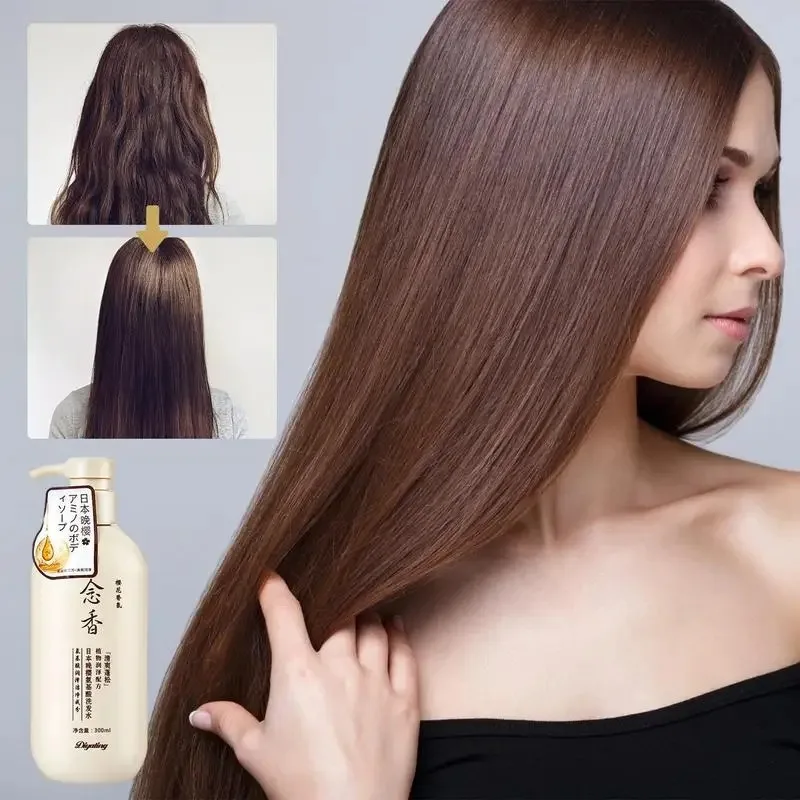 Popular Sakura Japanese Nian Xiang Shampoo Evening Edition Sakura Amino Acid Softening Hair Care Shampoo Conditioner