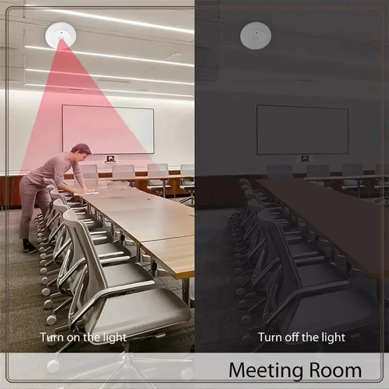 Reliable-Tuya Zigbee 24G Mmwave Radar Smart Human Presence With Illumination Detector Support Light Switch 95-250V,Tuya Zigbee 2