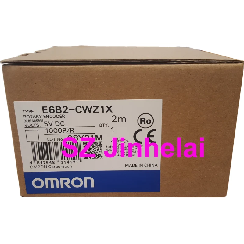 Imagem -04 - Omron-giratório Industrial Original Codifica Bem Autêntico E6b2-cwz1x 5vdc 1000p 1024p 2000p r 2m