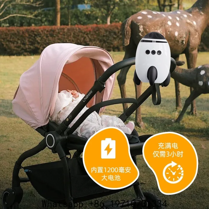 Stroller Sleeper Crib Shaker Shaker Sleeping Artifact Electric Portable White Noise Soothing Instrument