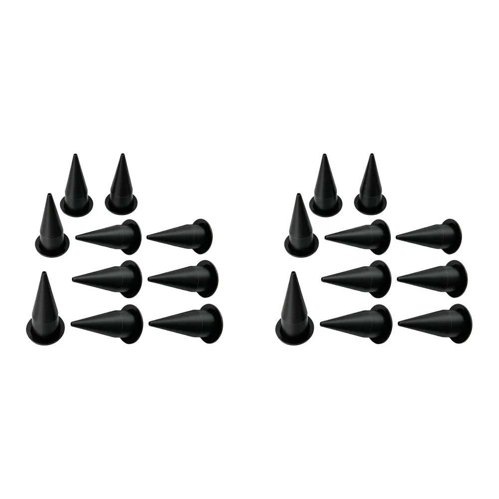 Cone Nozzle Caulking Tips Fit For Sausage And Bulk Caulk Gas PE Material Customizable Cutting Single Use Grout Applicator Tool