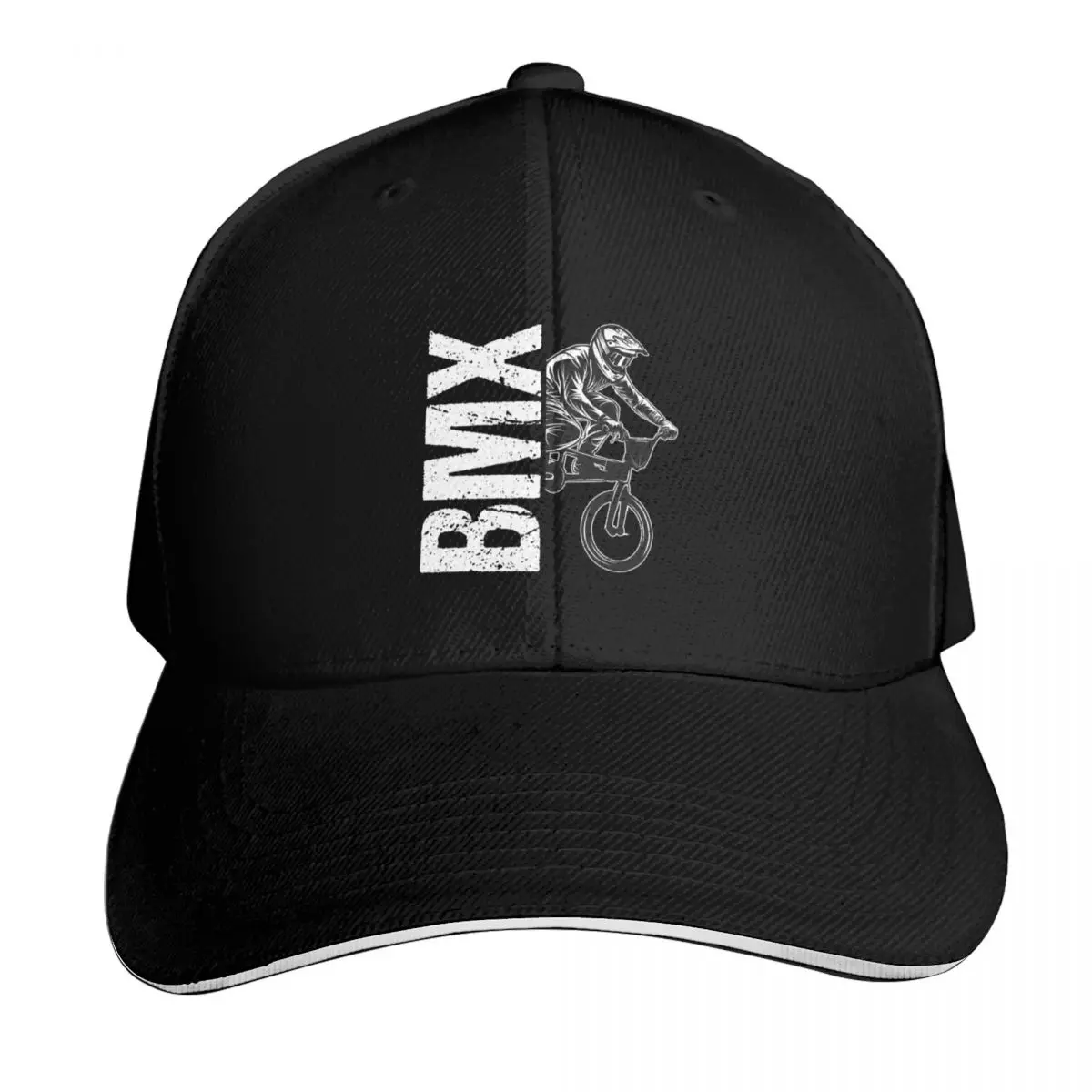 BMX bike hobby sport BMX gift idea Baseball Cap Sun Protection UPF 50+ Breathable Mesh Back Adjustable Buckle Closure