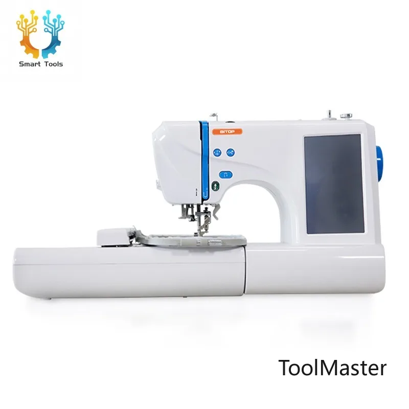 

[2026] BT-ES5 New Condition Home Use Flat Computer Embroidery Sewing Machine For Clothing Apparel