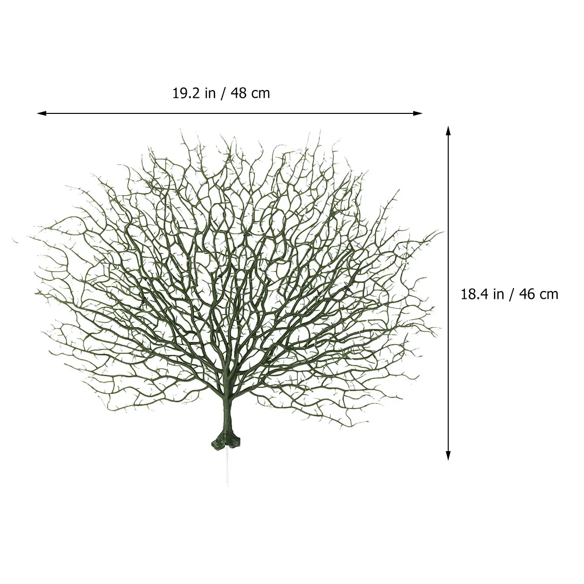 

Artificial Branch Fake Plants Decoration Plastic Coral Simulation Coral Branches for Aquarium Home Office Decor Ornament Vibrant