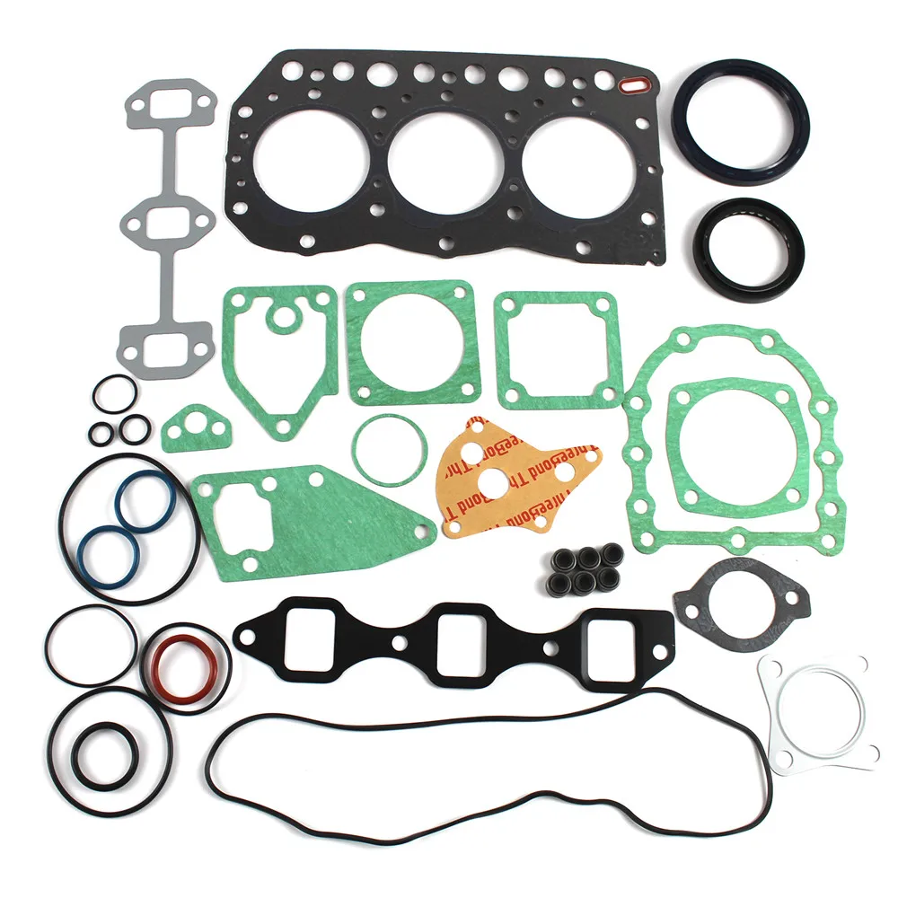 3TN75 3TN75E 3TN75U Engine Overhaul Gasket Kit for Tractors-Farm & Mowers-Front F1145 with 3 Months Warranty