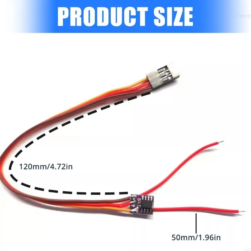 76HF Piccola esccatura spazzolata Motore senza per il remoto Model Boat Auto giocattolo con freno regolabili e protezioni