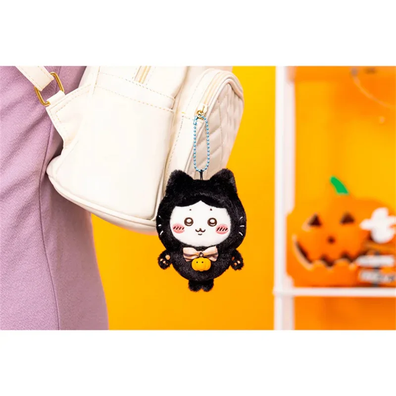 Halloween Chiikawa Plush Toy 4inch Kawaii Usagi Hachiware Keychain & Bag Charm Cute Cosplay Pendant Gift for Children - Image 2