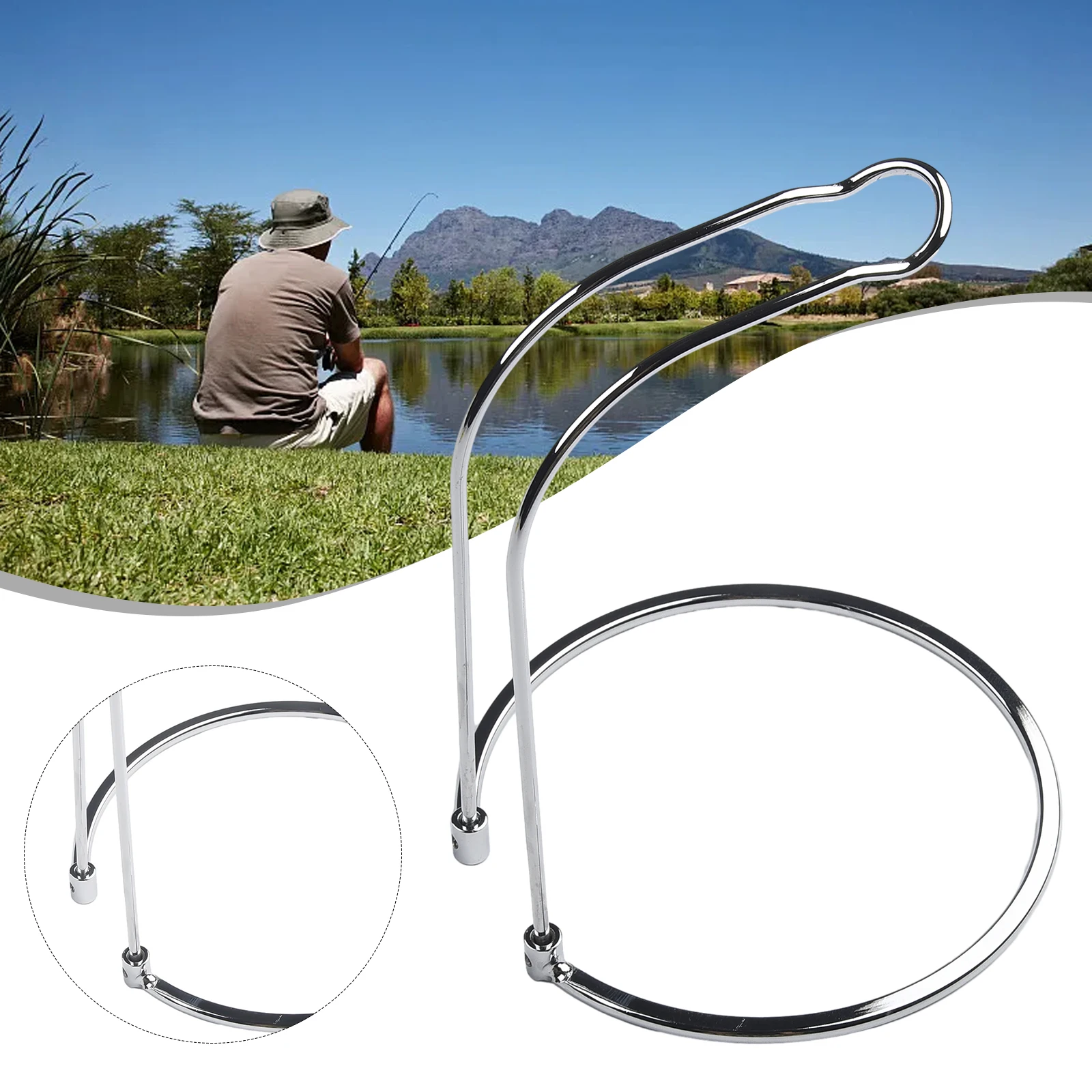 

Размер S/L, держатель для рыболовной катушки, подставка для катушки из нержавеющей стали, стойка для хранения катушек, аксессуары для рыболовных снастей