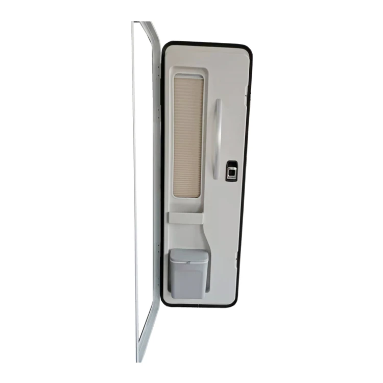 Top Sale Aluminium RV Entry Door 620x1920mm with Lock for Motorhome Camper Van Trailer Lightweight Weatherproof view 4