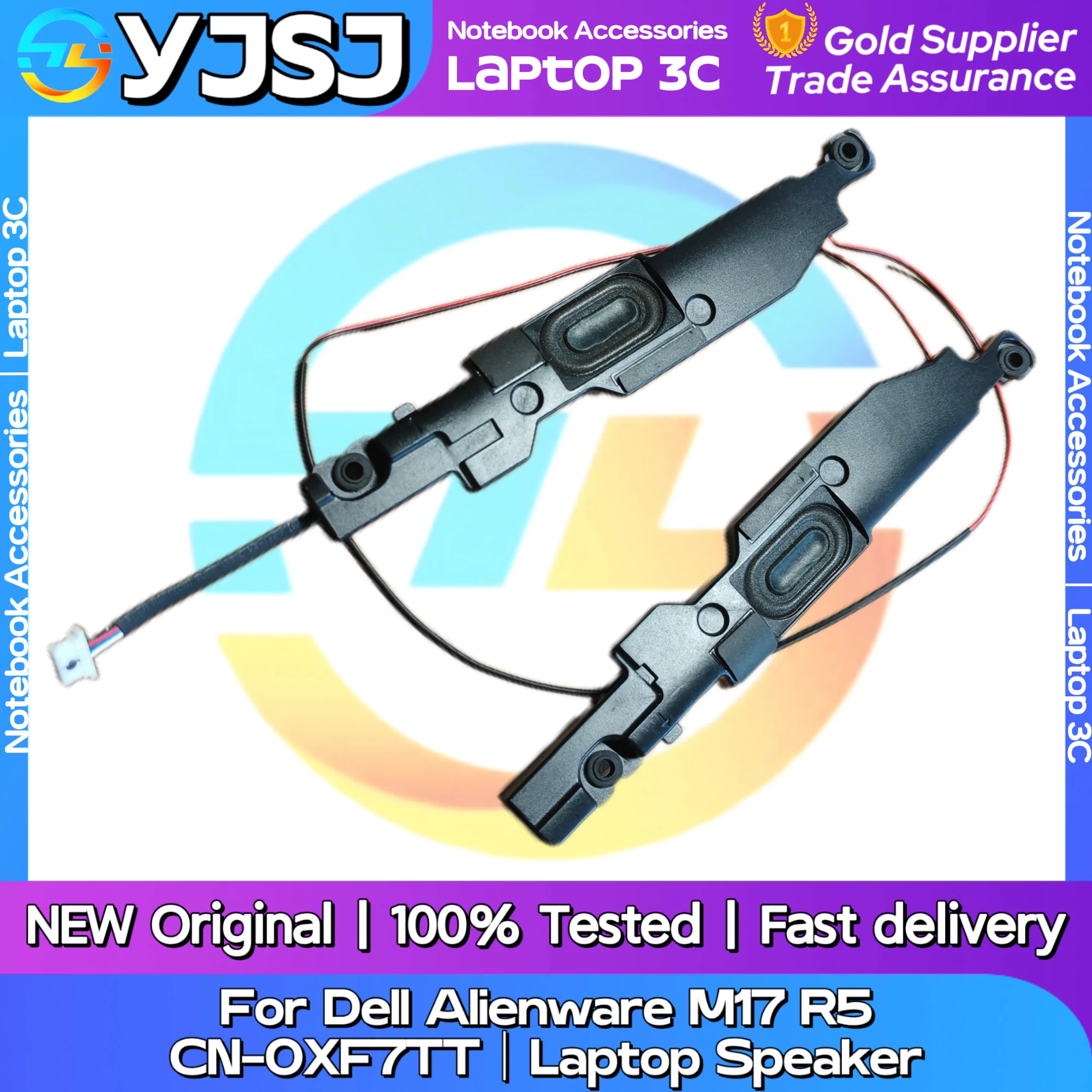

New Original Laptop Notebook Audio Speaker For Dell Alienware M17 R5 built-in speaker horn audio CN-0XF7TT