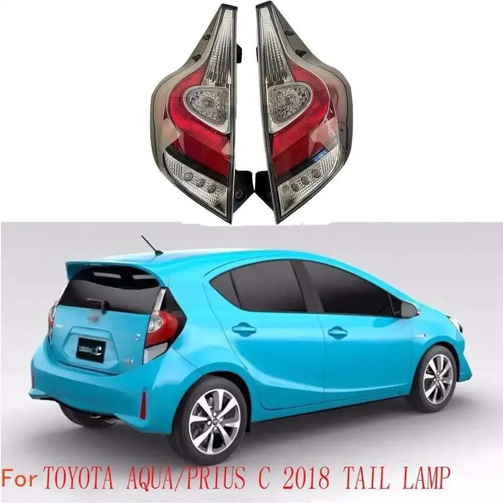 المصابيح الخلفية للسيارات لسيارة Toyota PRIUS Aqua Taillamp الضوء الخلفي LED 2014-2019 81551-52D01 81561-52D01 1 تباع بواسطة Innovation Aut #2