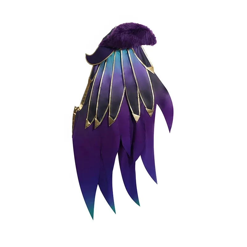 ROLECOS LOL Star Guardian Xayah Косплей Костюм Xayah Женский Косплей Костюм с Плащом Хэллоуин Карнавальный Костюм Новая Версия Предпродажа