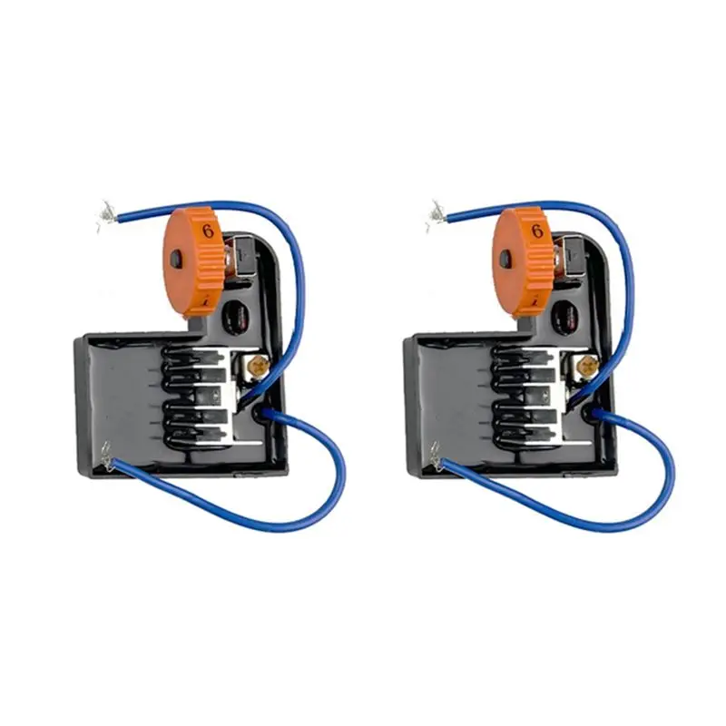 2Pcs Speed-Regulating Switch Fittings For Polishing Machine Governor Angle Grinder Ruiqi 180 Governor-A57M