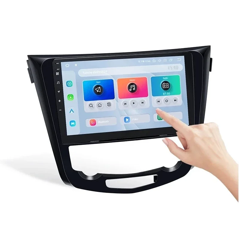 Dasaita Car Android Player Multimediale GPS Car Stereo Radio Wireless Carplay Touch Screen Unità principale per Qashqai Rogue