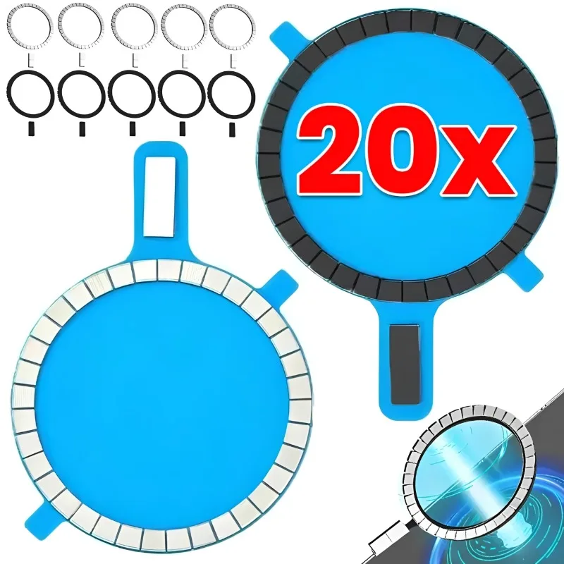 1/10/20PCS Strong Magnetic Ring Wireless Charging Magnet Cir