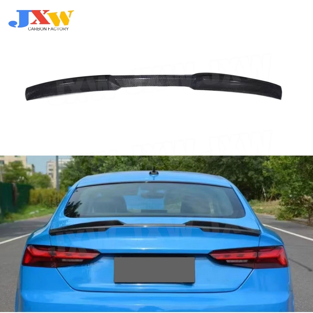 

for Audi A5 S5 Sedan 4 Door Coupe 2 Door 2017-2024 Rear Trunk Lip Spoiler Body Kits Rear Boot Spoiler Wings Car Accessories