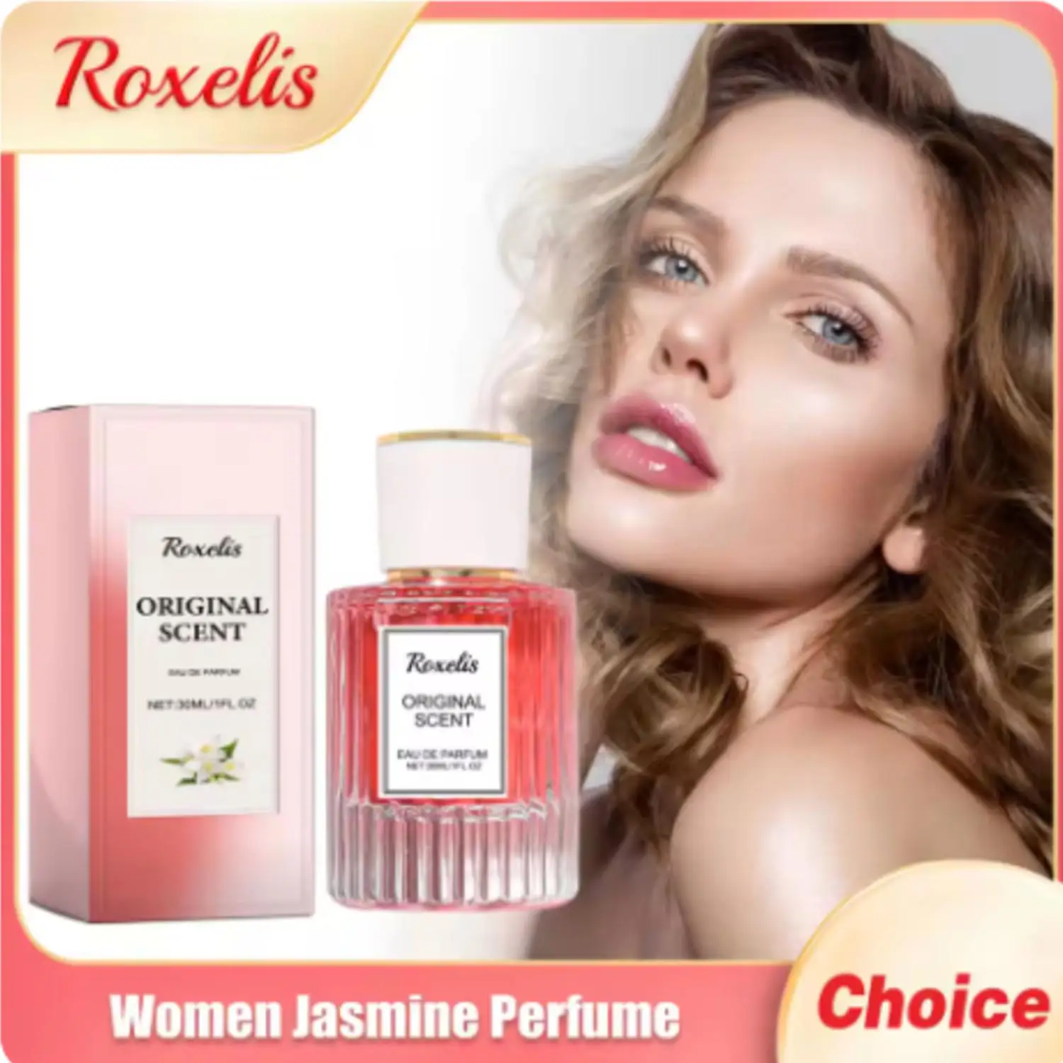 

Women Jasmine Perfume Long Lasting Scent Sexy Pheromone Plant Extracts Floral Daily Dating Attracting Men Fragrance Body Perfume