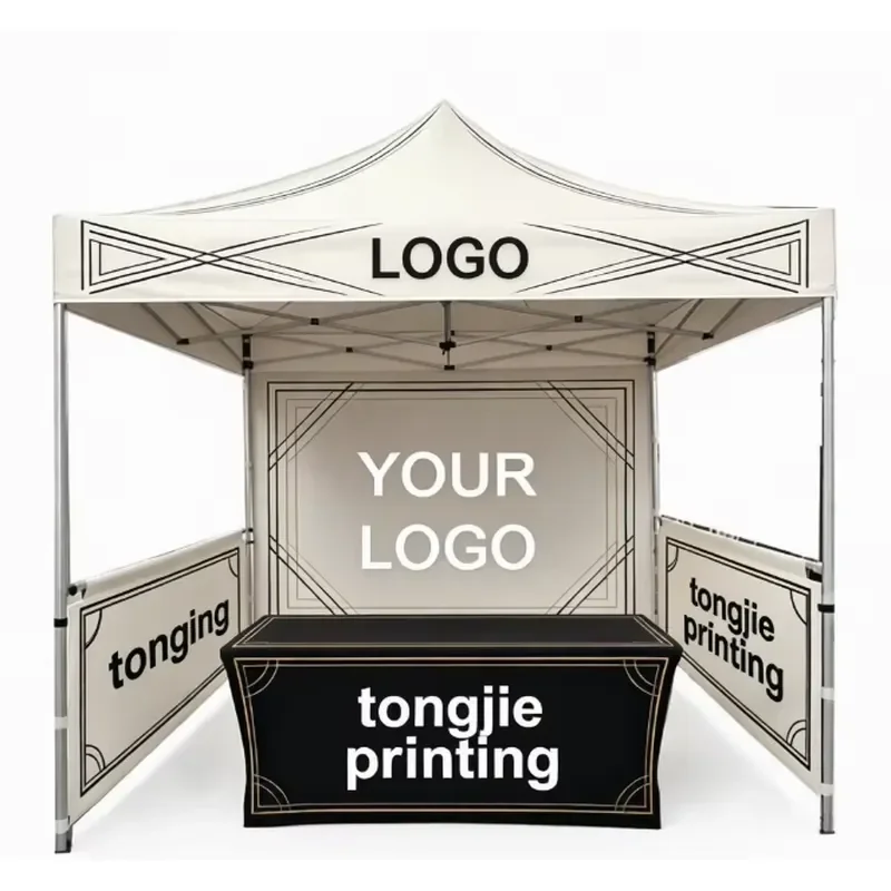 Heavy Duty 600D Oxford Fabric Waterproof Eco-Friendly Hexagon Exhibition Canopy Tent 10x10 Trade Show Booths Single All
