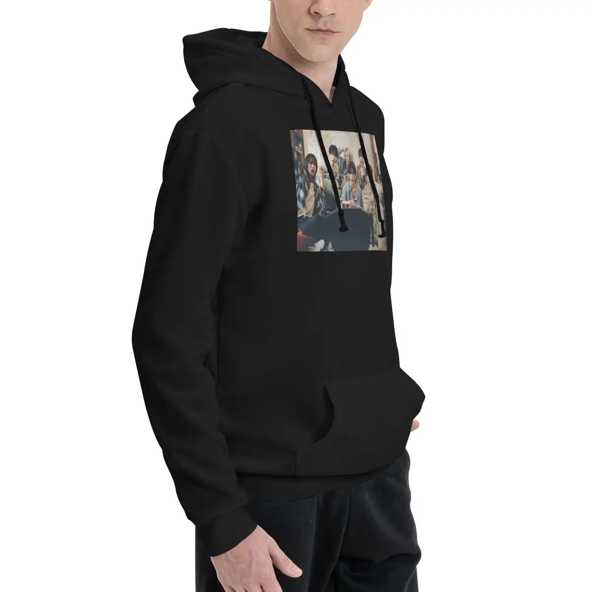 Junge Next Door KPOP Hoodie Harajuku Pullover Herbst Winter Herren Damen Paar Sweatshirt Langarm Tops