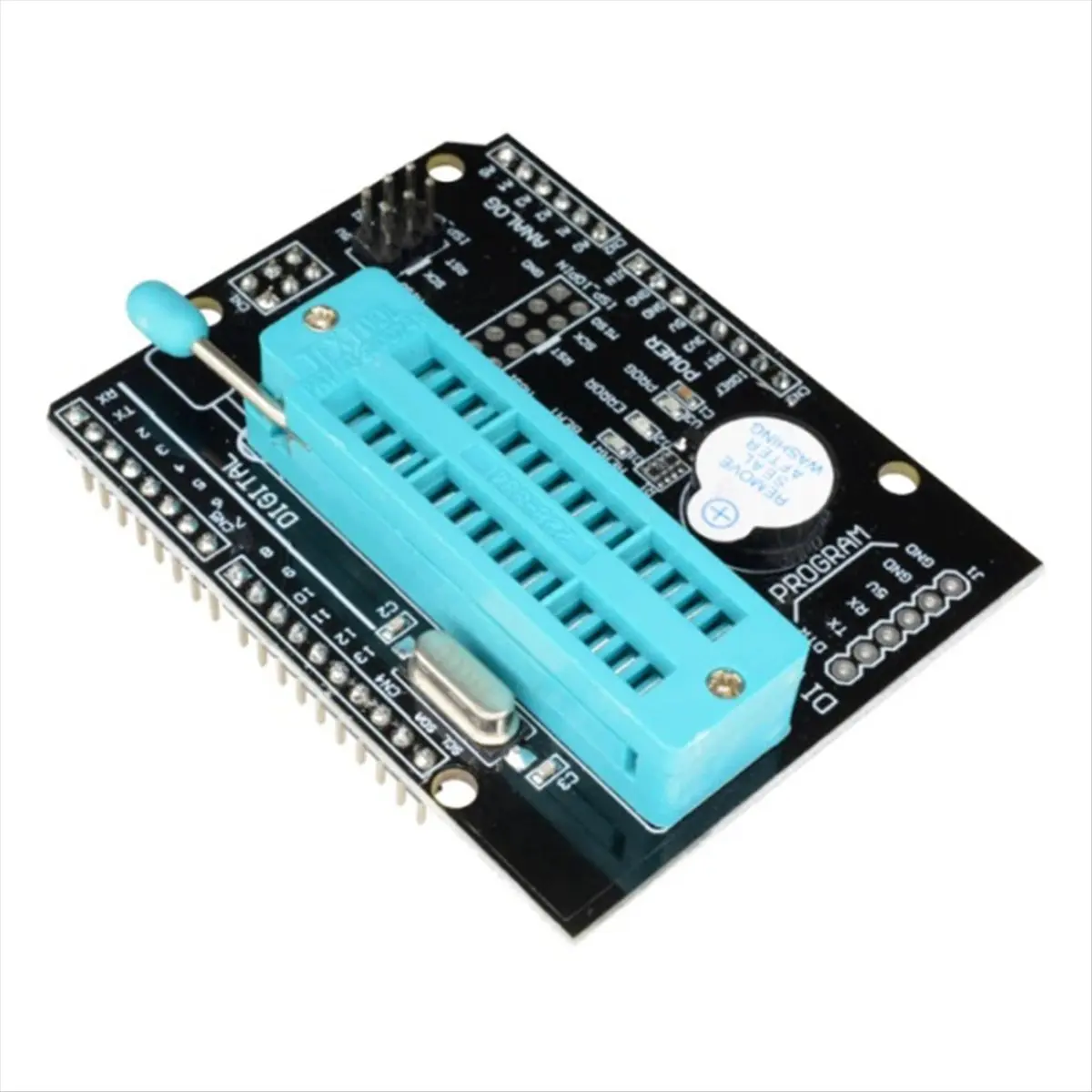 A46U AVR ISP Universal Programmer Expansion Board Shield Burning Bootloader for Atmega328P Module Atmega with LED Indicator