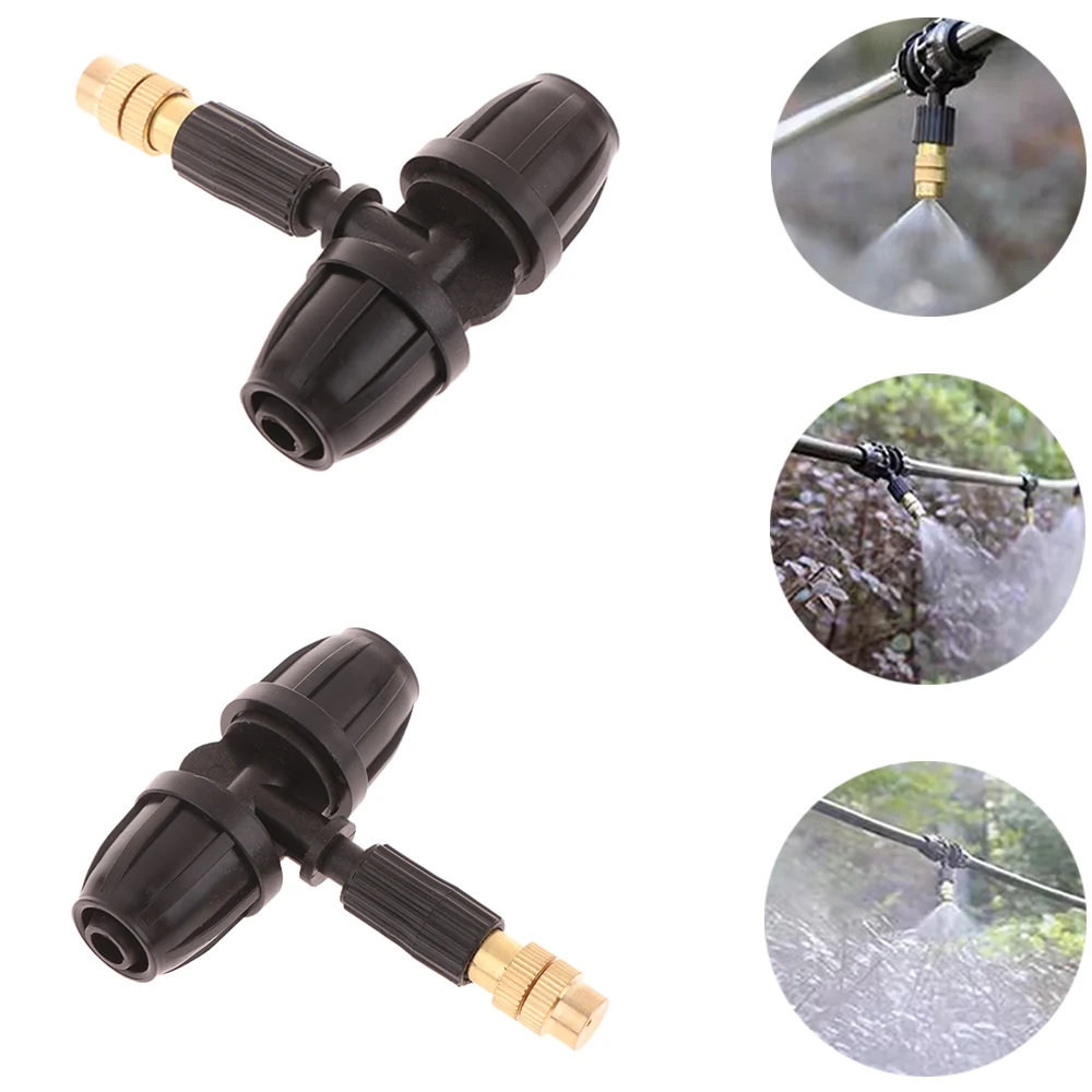 1Pc Household Adjustable Atomizing Nozzle Plant Spraying Spray Dust Reduction Gardening Nozzle Automatic Watering System