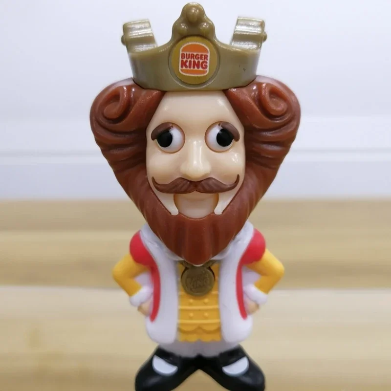 ของแท้Kingsesตุ๊กตาBurgerskingesปากMovable Play Houseเด็กผู้หญิงของขวัญขนาดเล็กFigurineของเล่น