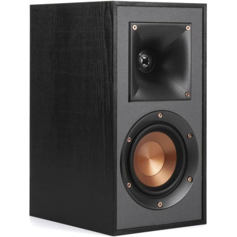 R-41M Powerful Detailed Bookshelf Home Speaker Set of 2 Black