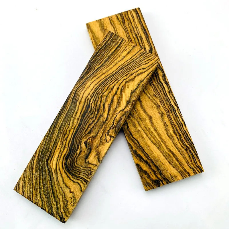 

DIY Knife Handle Material wood Mexican Golden Sandalwood Yellow Pear Wood Grip Patch Scales Handmade