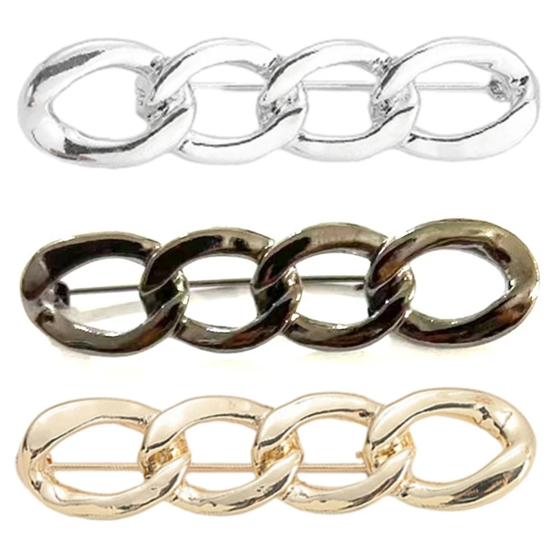 

Twist Tighten Waist Fastener for Women Skirt Pants Jeans Adjustable Alloy Pins Brooch for Ladies Cardigan Shawl Scarves Y1QD