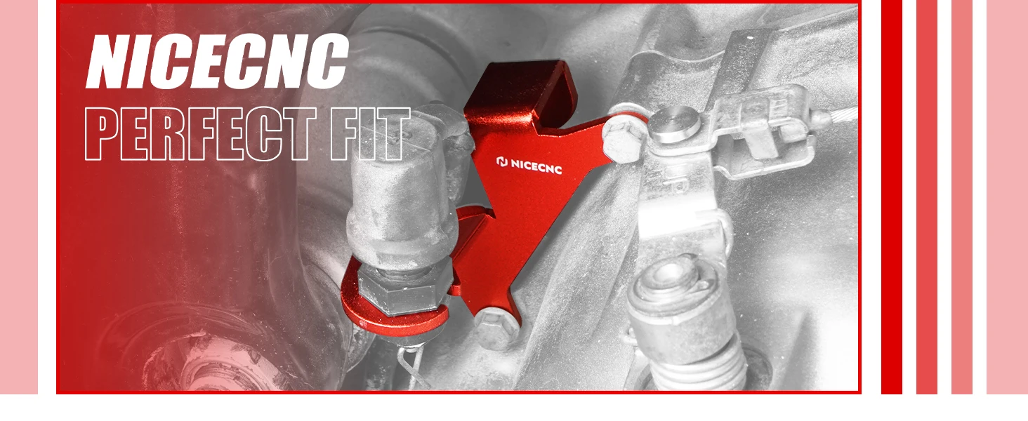NICECNC ATV Bremsleitungsklemme Kabelschlauchführungshalter für Yamaha RAPTOR 700 2006–2022 RAPTOR 700R 2011–2012 OEM 1S3-1546C-00-00 – Detail 2